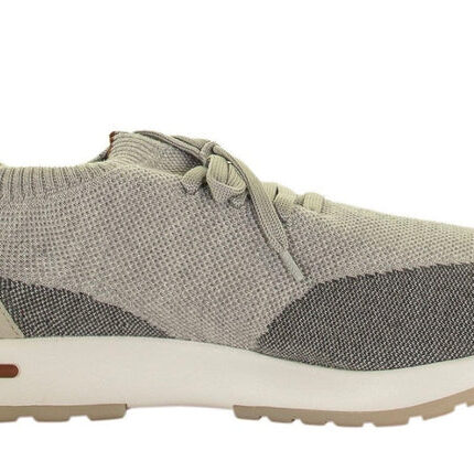 LORO PIANA Wool sock sneakers